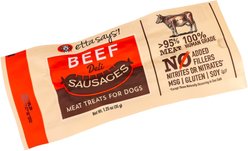 Etta Says! Beef Deli Sausages Human Grade Jerky Dog Treats, 1.25-oz pack