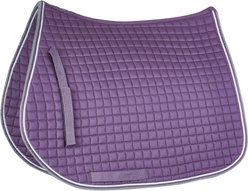 Horze Adepto All Purpose Saddle Pad, Blackcurrant Purple, Horse