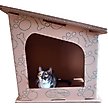 Show in main carousel: PetPro Modern Indoor Corrugated Cardboard Cat House slide 8 of 9