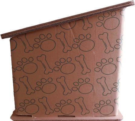 Show full view: PetPro Modern Indoor Corrugated Cardboard Cat House slide 5 of 9