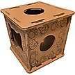 Show in main carousel: PetPro Indoor Corrugated Cardboard Cat House with Scratcher slide 6 of 9