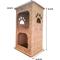 Show in main carousel: PetPro 2-Floor Indoor Corrugated Cardboard Cat House slide 3 of 4