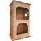 Show in main carousel: PetPro 2-Floor Indoor Corrugated Cardboard Cat House slide 2 of 4