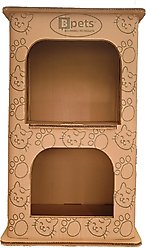 PetPro 2-Floor Indoor Corrugated Cardboard Cat House