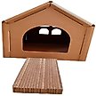 Show in main carousel: PetPro Indoor Corrugated Cardboard Cat House, Large slide 9 of 9
