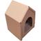 Show in main carousel: PetPro Indoor Corrugated Cardboard Cat House, Small slide 8 of 8