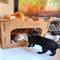 Show in main carousel: PetPro Castle Indoor Corrugated Cardboard Cat House slide 5 of 8