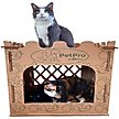 Show in main carousel: PetPro Castle Indoor Corrugated Cardboard Cat House slide 2 of 7
