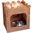Show in main carousel: PetPro Castle Indoor Corrugated Cardboard Cat House slide 1 of 7