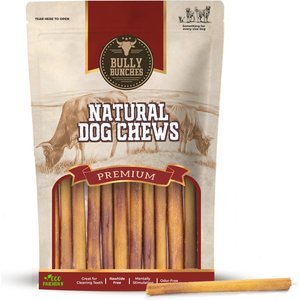Bully Bunches 6-inch Standard Bully Sticks Dog Treats, 20 count