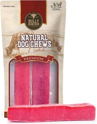 Bully Bunches Strawberry Flavored Himalayan Yak Chew Dog Treats, Medium, 2 count