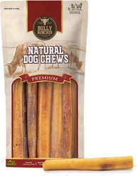 Bully Bunches 6-inch Thick Bully Sticks Dog Treats, 5 count