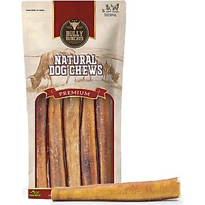 Bully Bunches 6-inch Jumbo Bully Sticks Dog Treats, 6 count