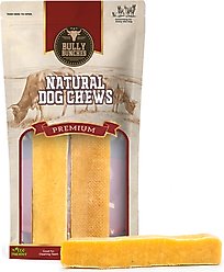 Bully Bunches Himalayan Yak Chew Dog Treats, Medium, 2 count