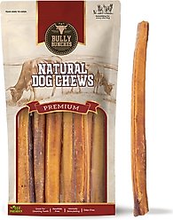 Bully Bunches 12-inch Thick Bully Sticks Dog Treats, 10 count