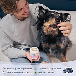 Good Trouble Skin & Coat Chew Supplement for Dogs, 30 count slide 2 of 6