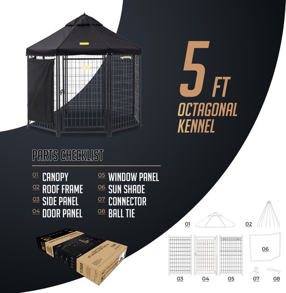 Win World Pet Gazebo Dog & Cat Kennel