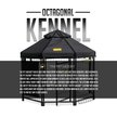 Show in main carousel: Win World Pet Gazebo Dog & Cat Kennel, Black, 4-ft slide 4 of 9