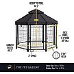 Show in main carousel: Win World Pet Gazebo Dog & Cat Kennel, Black, 4-ft slide 5 of 9