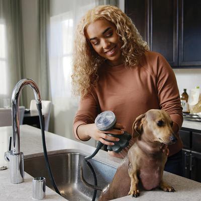 Show full view: PawSpa ShampoochPro Dog & Cat Pet Washing Kit, Gray slide 5 of 10