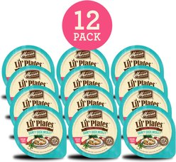 Merrick Lil' Plates Grain-Free Small Breed Wet Dog Food Dainty Duck Medley, 3.5-oz tub, case of 12 slide 2 of 8