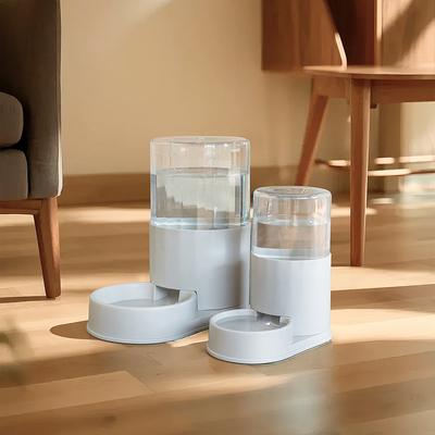 Show full view: HANAMYA Gravity Refill Dog & Cat Waterer, Light Gray, 11.4-liter slide 5 of 10