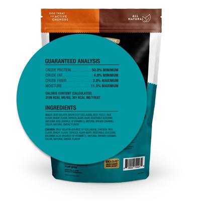 Show full view: TruRanch Chicken & Bully Collagen Roll Hard Chew Dog Treats, 8 count slide 4 of 6