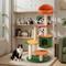 Show in main carousel: Happy & Polly Fruit World Plush Cat Tree, Jumbo, 48.4-in slide 7 of 10
