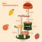 Show in main carousel: Happy & Polly Fruit World Plush Cat Tree, Jumbo, 48.4-in slide 4 of 10
