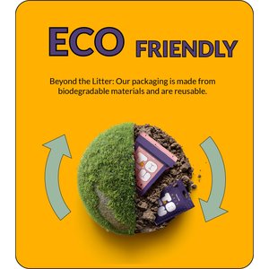 Happy & Polly Natural Tofu Clumping Cat Litter, 20-lb bucket