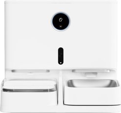 Pet Marvel M1 Pro 2-in-1 Smart Cat Feeder & Water Dispenser, White, Large: 27-cup