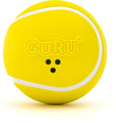GURU Giggling Tennis Ball Dog Toy, Large