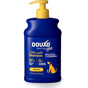 Douxo Skin & Coat SPA UltraSafe Oatmeal Dog Shampoo, 16-fl oz bottle