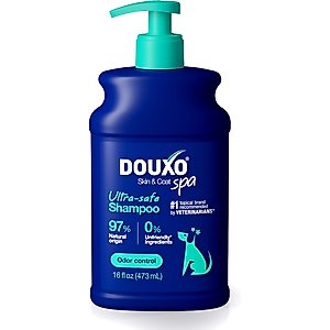 Douxo Skin & Coat SPA UltraSafe Odor Control Dog Shampoo, 16-fl oz bottle