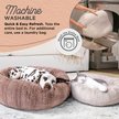 Show in main carousel: Best Friends by Sheri Premium Herringbone Orthopedic Donut Dog & Cat Bed, Desert Rose, Small slide 6 of 7
