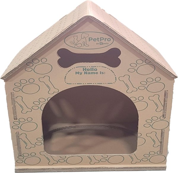 Show full view: PetPro Indoor Corrugated Cardboard Dog & Cat House, Large slide 6 of 6
