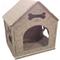 Show in main carousel: PetPro Indoor Corrugated Cardboard Dog & Cat House, Large slide 1 of 7