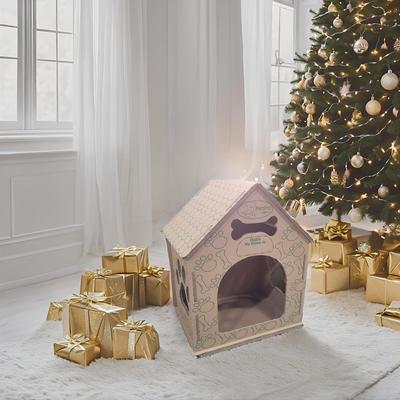 Show full view: PetPro Indoor Corrugated Cardboard Dog & Cat House, Large slide 4 of 7