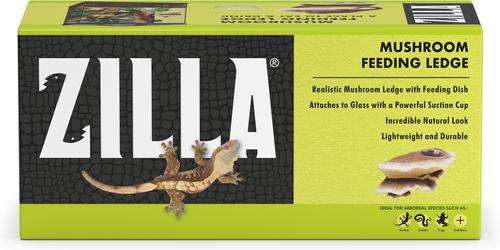 Show full view: Zilla Vertical Decor Mushroom Feeding Ledge slide 3 of 7