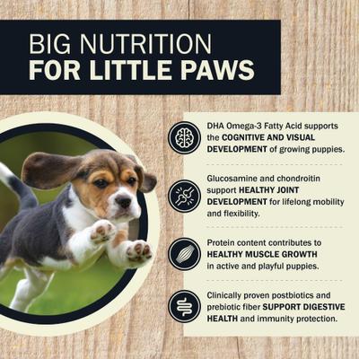 Show full view: Redbarn Powerfood Healthy Puppy Chicken, Grain-Free Gently Air Dried Dog Food, 32-oz bag slide 5 of 12