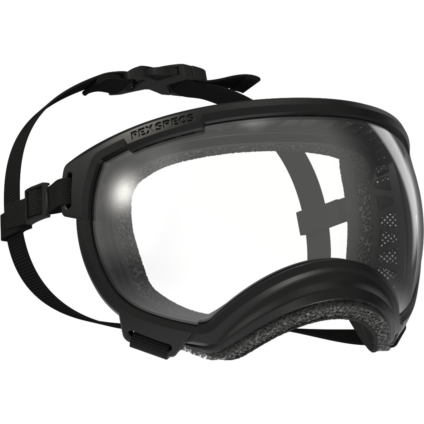 Rex Specs V2 Dog Goggles, Black, Medium
