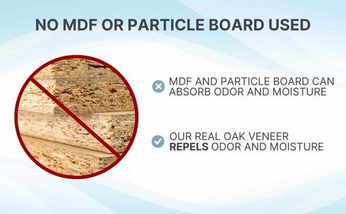 Show full view: The Refined Feline Self Cleaning Litter Box Cabinet, Espresso slide 8 of 10