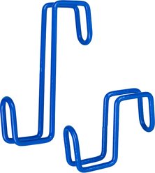 Equi-Essentials Long & Short Utility Hooks, 4 & 6-in, Royal Blue