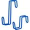 Show in main carousel: Equi-Essentials Long & Short Utility Hooks, 4 & 6-in, Royal Blue slide 1 of 1