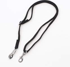 Equi-Essentials EQ Poly Padded Cross Adjustable Horse Tie Set, Black, 36 to 72-in