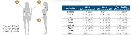 Show full view: Ovation Kids Comfortflex Protector Riding Vest, Black, Large slide 3 of 4