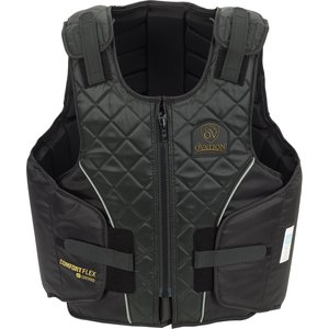 Ovation Adult Comfortflex Protector Riding Vest, Black, X-Small