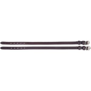 Ovation English Leather Spur Strap, Brown, Adult: 1/2 x 18-in