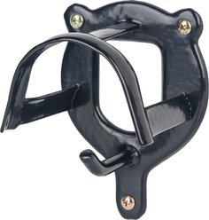 Equi-Essentials Metal Horse Bridle Bracket, Black