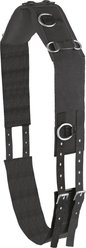 Camelot Web 10-Ring Horse Surcingle, Black